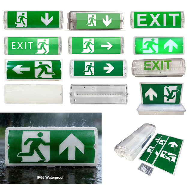 BAIYI HOT IP65 可充电 LED 隔板 3H 电池备用 LED 应急灯